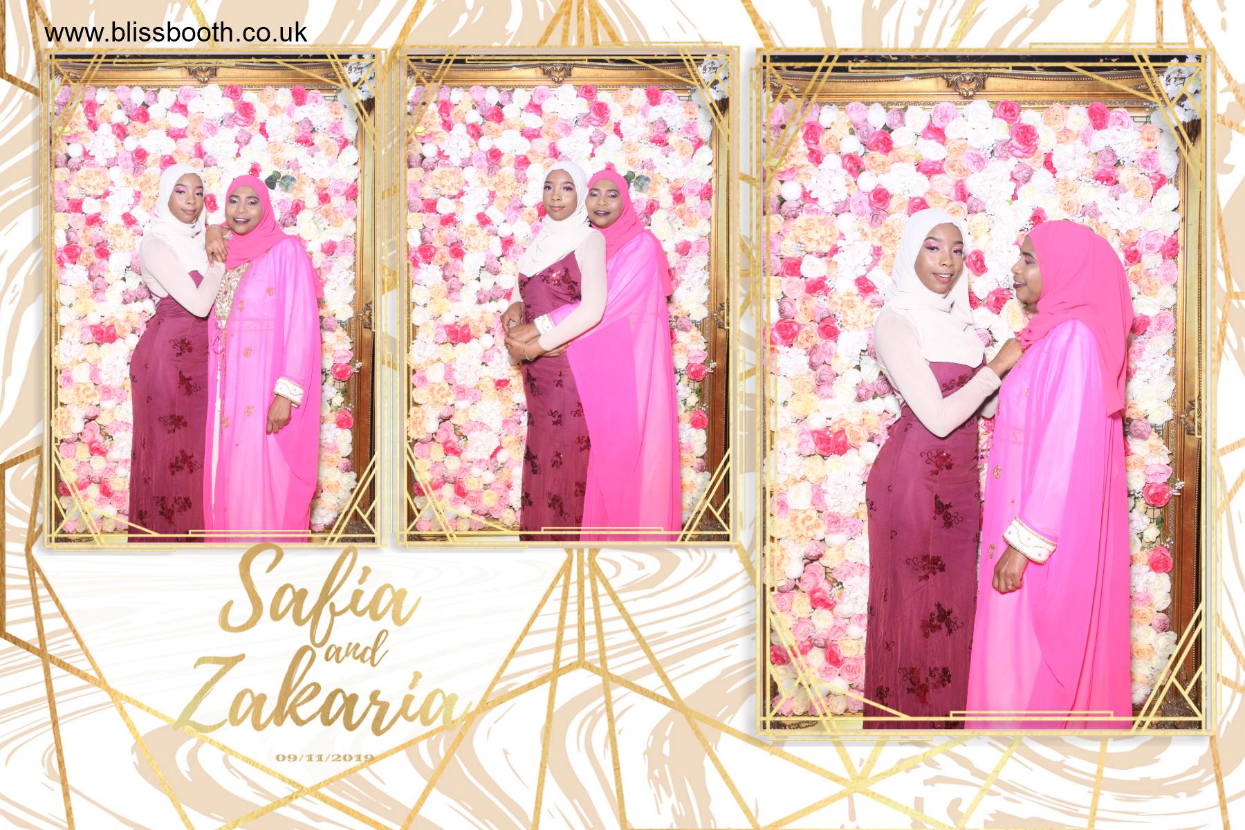 Safia & Zakaria | View more photos from the event at gallery.blissbooth.co.uk/u/BlissBooth/Safia-Zakaria